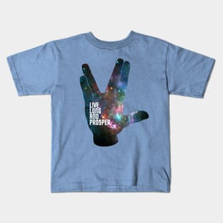 Live Long and Prosper - Galaxy Kids T-Shirt